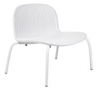 Лаунж-стул пластиковый Ninfea Relax белый